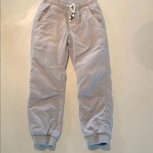 Boys size 5 Cat & Jack lined gray corduroy pants